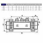 Тримач електродів ПВХ Hidroten, 101N501, d63 мм - 1/2", фото 2