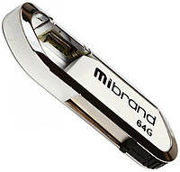 Флеш-накопичувач Mibrand USB 2.0 Aligator 64Gb White (MI2.0/AL64U7W)