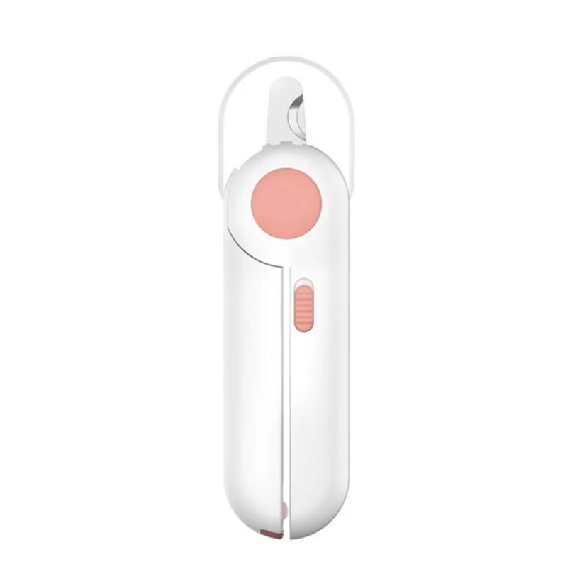 Кігтеріз з підсвіткою для собак і котів LED Nail Clipper - рожевий