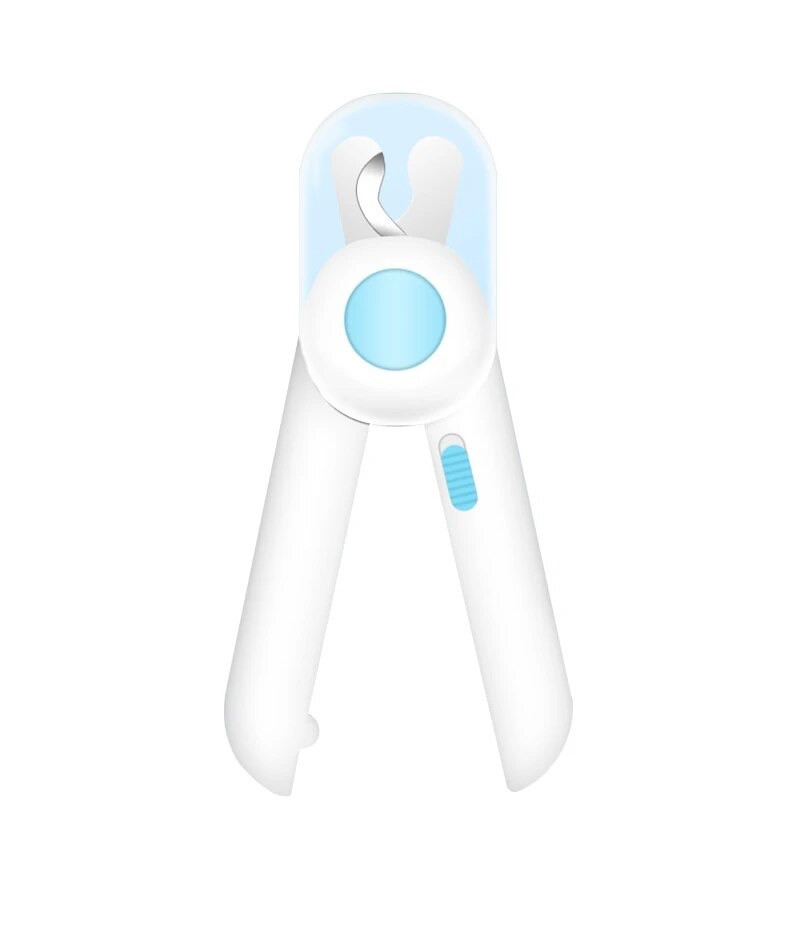 Кігтеріз з підсвіткою для собак і котів LED Nail Clipper - блакитний, фото 1