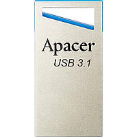 Флеш-накопичувач Apacer USB 3.0 Flash Drive 128Gb AH155, Silver, металлический корпус (AP128GAH155U-1)