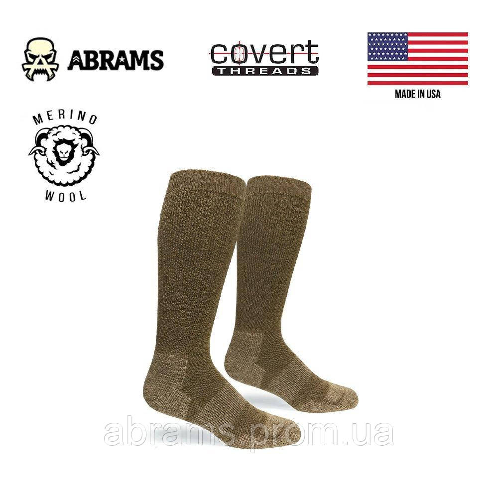 Шкарпетки Зимові Covert Threads ICE Military Boot Socks | Coyote Brown