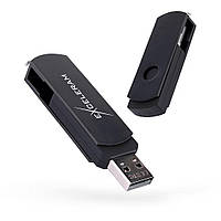 Флеш-накопичувач Exceleram 32GB P2 Series Black/Black USB 2.0 (EXP2U2BB32)