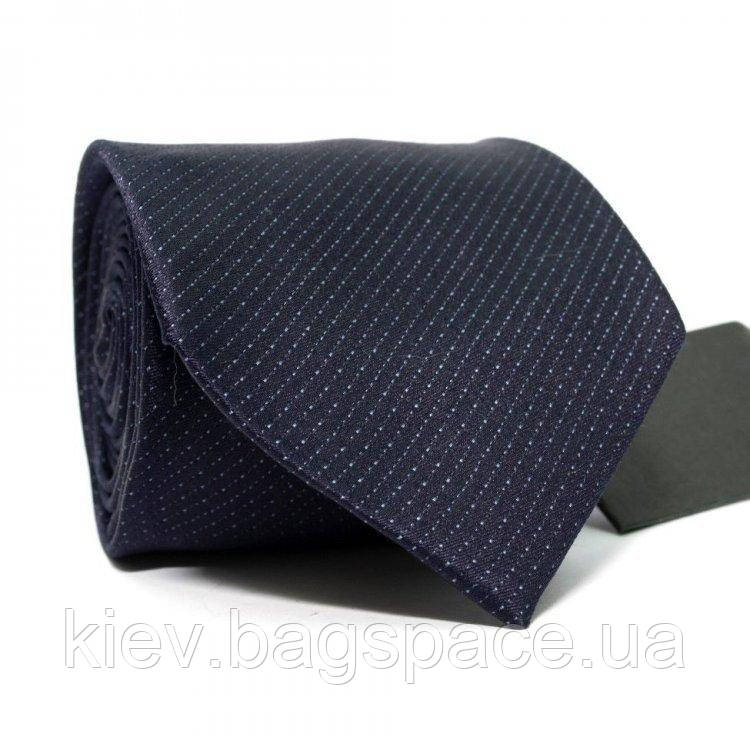 Краватка Чоловіча Темно-Синя З Блакитними смужками Gin-2450 KB, код: 2341250