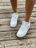 Кроссовки, кеды отличное качество Nike Air Force 1 LX WMNS White Red Blue Размер 37