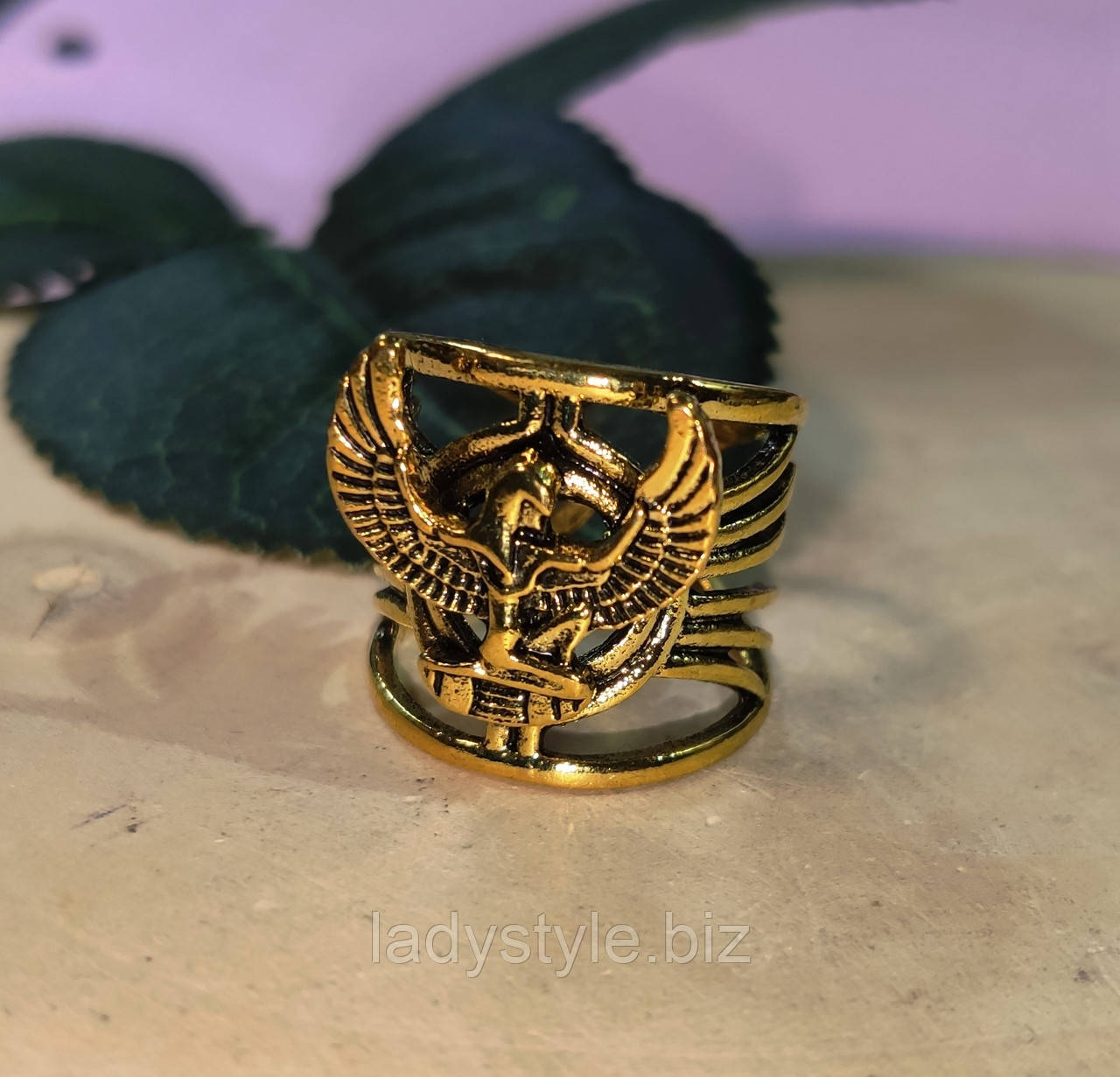 Кільце перстень із головою сокола, від студії LadyStyle.Biz