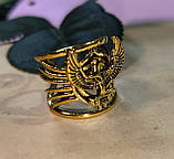 Кільце перстень із головою сокола, від студії LadyStyle.Biz, фото 5