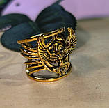 Кільце перстень із головою сокола, від студії LadyStyle.Biz, фото 6