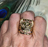 Кільце перстень із головою сокола, від студії LadyStyle.Biz, фото 4