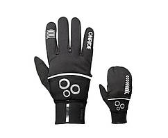 Вітрозахисні рукавички сенсорні ONRIDE Hoodie для електросамоката та велосипеда М