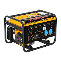 Генератор бензиновий KGL3500C, однофазний 230V, 50Hz, 3.5KVA, об'єм 15 л від DOM-Energy
