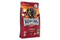 Корм для взрослых собак Happy Dog Sensible Africa с мясом страуса и картофельными хлопьями 4 VK, код: 7721914