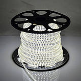Світлодіодна стрічка Venom SMD 3014 120д.м. (IP67) 220V біла (VP-3014220120-W) Білий, фото 3