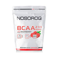 Аминокислота BCAA для спорта Nosorog Nutrition BCAA 2:1:1 400 g 72 servings Raspberry PS, код: 7525195