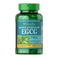 Зеленый чай Puritan's Pride Super Strength EGCG 350 mg 120 Caps CS, код: 7520719