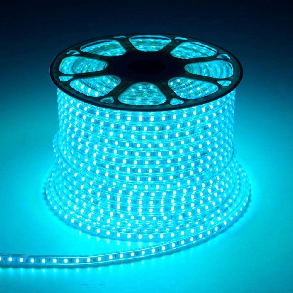 Світлодіодна стрічка Venom SMD 5050 60д.м. (IP67) 220 V (3 кристали) RGB (VP-5050220060-RGB) RGB, фото 1