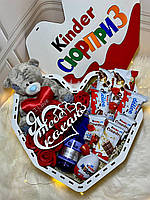 Подарочный набор со сладостями для любимой девушки, женщины, жены, сестры / На День Рождение / - LOVE Teddy