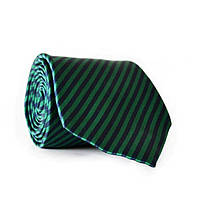 Краватка Чоловіча Синьо-зелена В Смужка Gin-2010 KB, код: 2340674