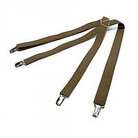 Підтяжки Gofin suspenders Х Уособливі Світло-коричневі (Pbxx-5919) KB, код: 389910