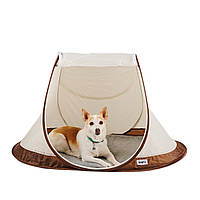 Большой манеж палатка для кошек и собак складной переносной вольер домик для животных 111*64 см