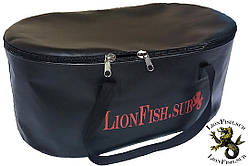 Сумка LionFish.sub Герметичне Складне Відро Рибакам, Мисливцям при перевезенні, зберіганні риби, 32л.ПВХ/ЧОРНЕ