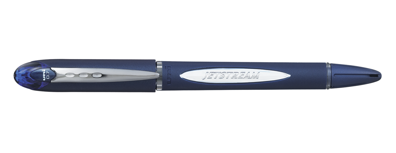 Ручка ролер UNI JETSTREAM 0.7 мм, синій