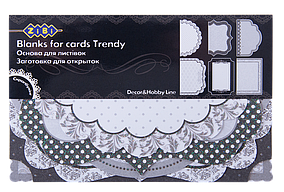 Заготівля для листівок "Trendy" 10.2*15.3 см (ZB.18206-AF)