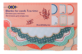Заготівля для листівок "Tea time" 10.2*15.3 см (ZB.18207-AF)