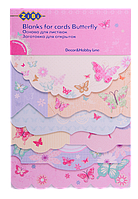 Заготівля для листівок "Butterfly" 10.2*15.3 см (ZB.18215-AF)