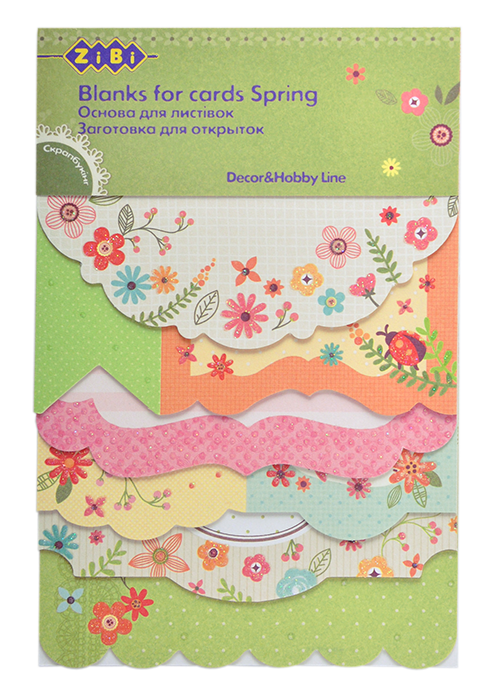Заготівля для листівок "Spring" 10.2*15.3 см (ZB.18216-AF)