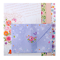 Заготовка для листівки з кольоровими конвертами "Charm" 10.5*14.8 см, KIDS Line (ZB.18223-AD)