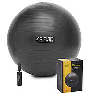 Мяч для фитнеса (фитбол) 4FIZJO 65 см Anti-Burst 4FJ0400 Black I'Pro