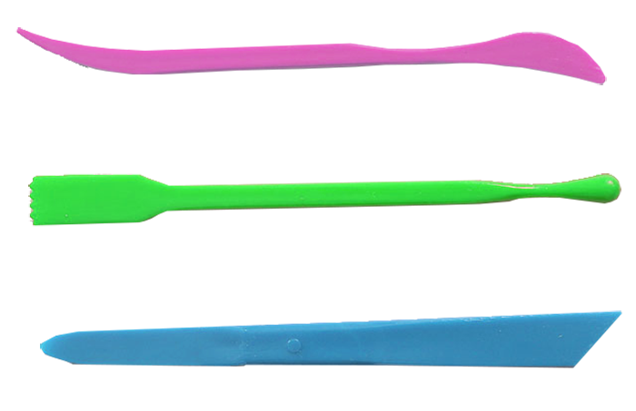 Набір стеків для пластиліну, 3шт, асорті кольорів, KIDS Line (ZB.6919)
