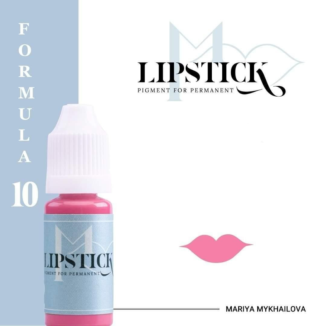 Пігмент для татуажу губ Lipstick - F10, 10 мл