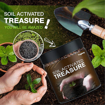 Активатор ґрунту Soil Activated Treasure. Ґрунтовий активатор Yegbong. Активація ґрунтової мікрофлори, фото 2