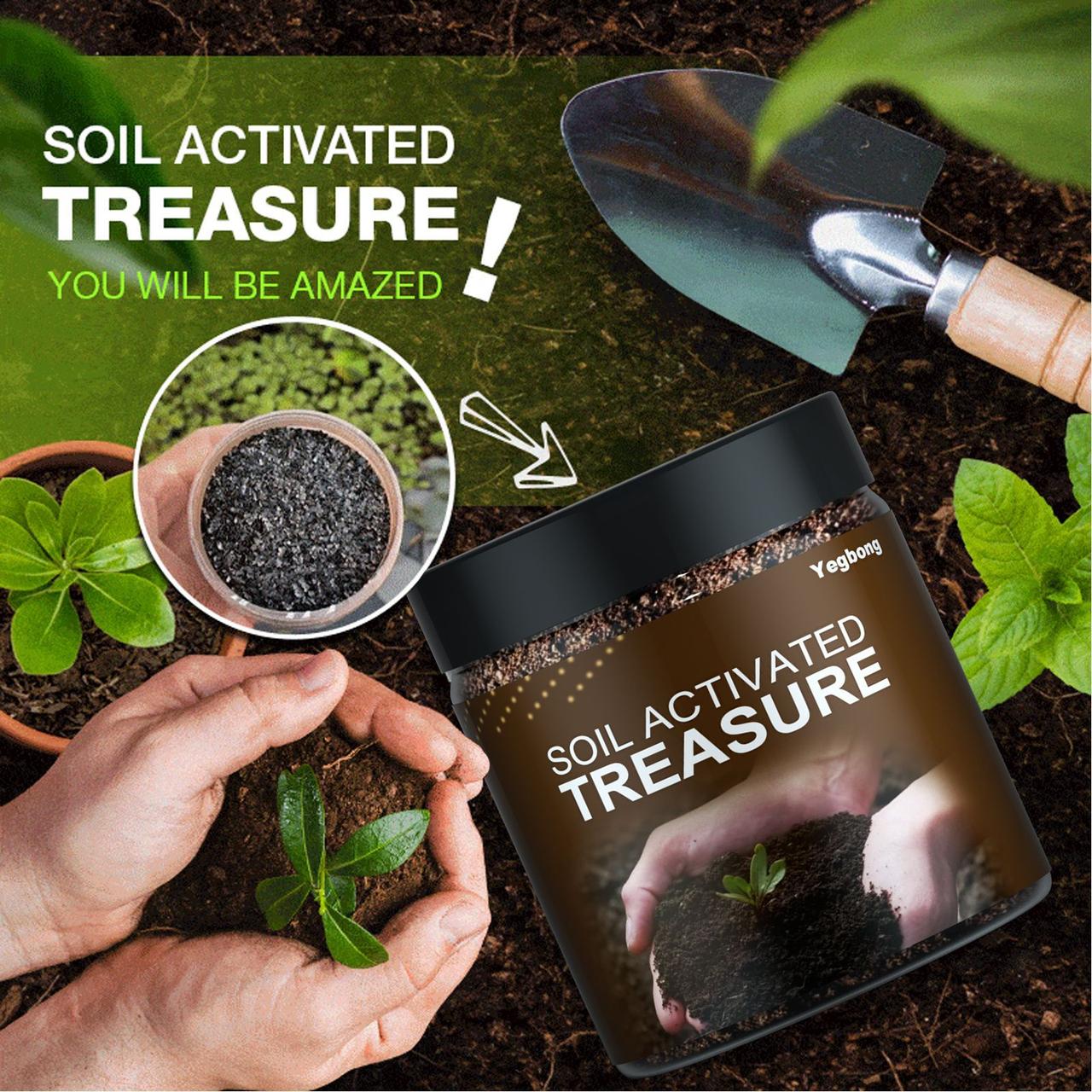 Активатор ґрунту Soil Activated Treasure. Ґрунтовий активатор Yegbong. Активація ґрунтової мікрофлори