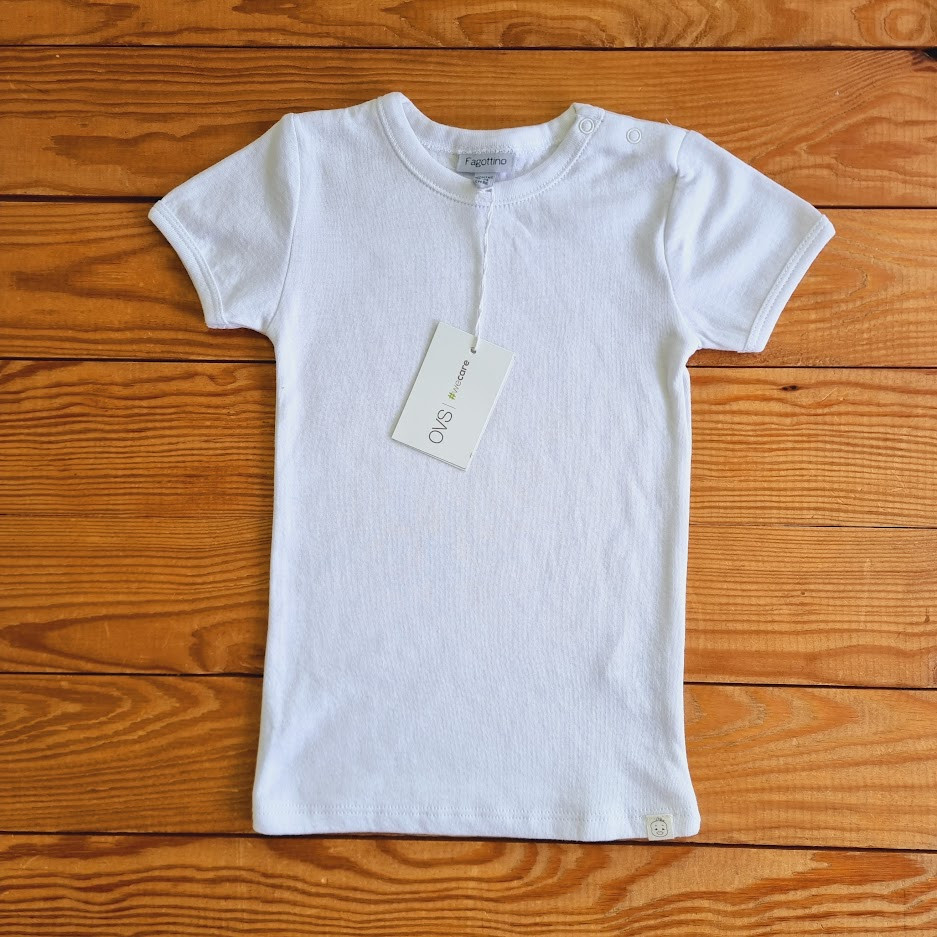 Футболка для хлопчика, зріст 86, колір білий