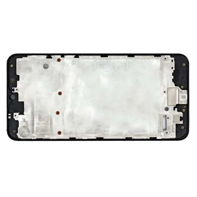 Рамка кріплення дисплея для телефону Samsung A015 Galaxy A01 чорна