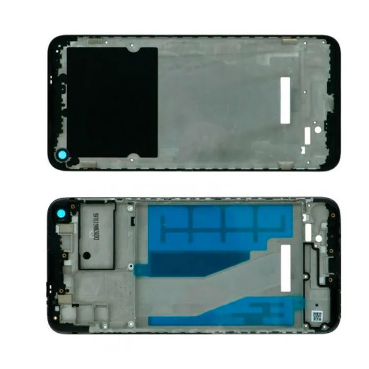 Рамка кріплення дисплея для телефону Samsung A115 Galaxy A11 чорна