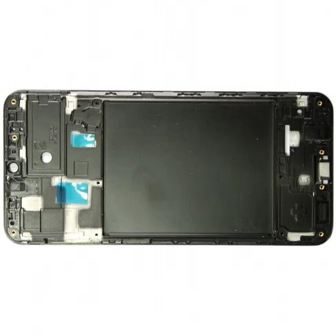 Рамка кріплення дисплея для телефону Samsung A205 Galaxy A20 (2019) чорна