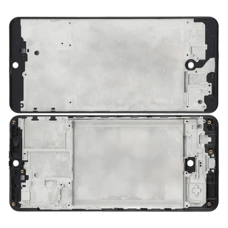 Рамка кріплення дисплея для телефону Samsung A315 Galaxy A31 (2020) чорна