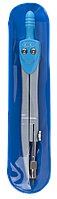 Циркуль BASIS в м'якому PVC чохлі, темно-синій, KIDS Line (ZB.5300BS-03) Блакитний