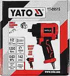 Гайковерт пневматичний ударний 1/2" MINI Yato YT-09515 (1200 Hм), фото 6