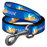 Поводок для собак нейлоновый WAUDOG Nylon Флаг S 15 мм х 122 см Синий (4915-0229) BS, код: 7688080