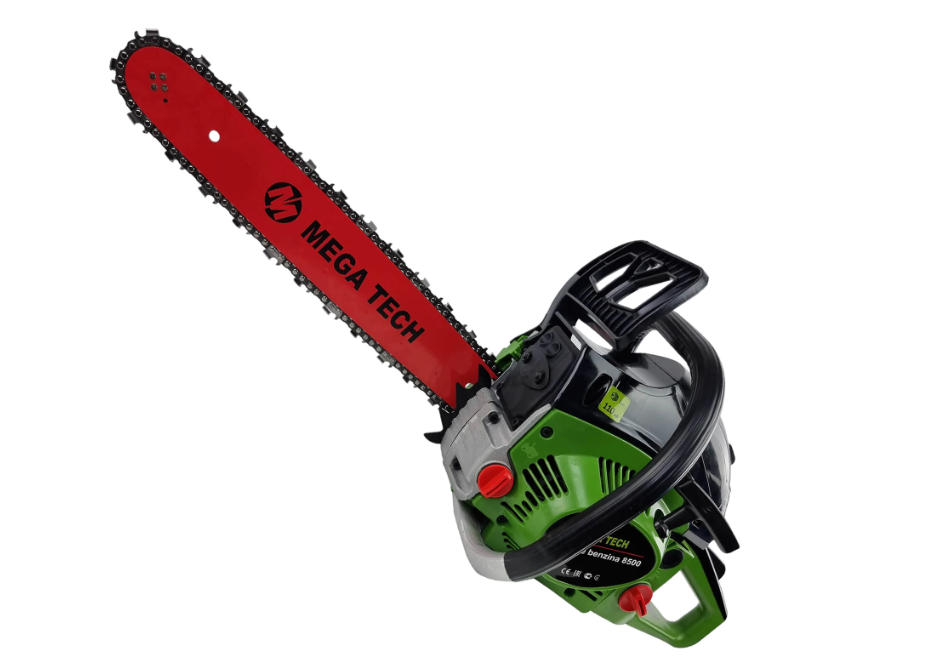 Бензопила побутова MegaTech 8500 8,5 кВт 2,9 л.с.52 куб. см ланцюгова пила 40 см, фото 1