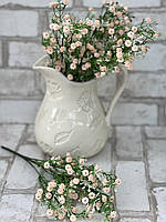 Гипсофила мелкоцвет, букет пластиковых цветов для декора h-35 см