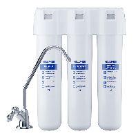 Проточний фільтр для води Аквафор Кристал К3-К2-К7 (компактна потрійна система для очищення води)