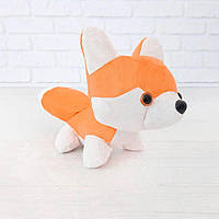 Мягкая игрушка Zolushka Лисёнок 15 см Оранжево-белый (ZL518) BF, код: 2606249
