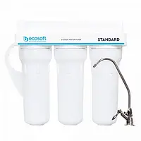 Тройной фильтр Ecosoft Standard (Фильтр для воды 3х ст под мойку)