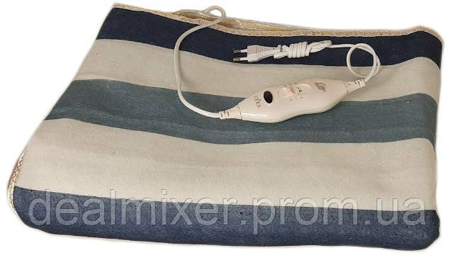 Электропростынь BTB Electric Blanket 7420 150х160 см, разноцветные полоски DR, код: 7290043 - фото 2 - id-p2008077200